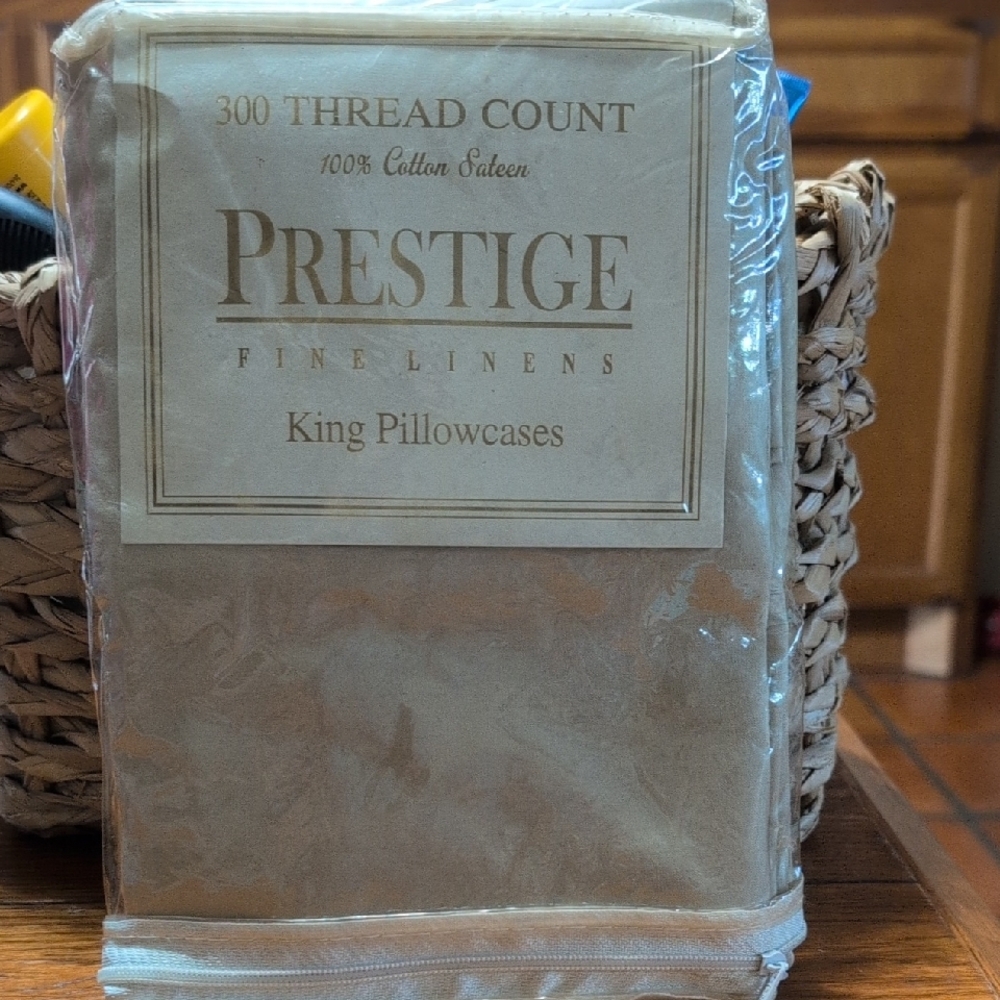 Prestige 300 Thread Count King Size Pillowcases